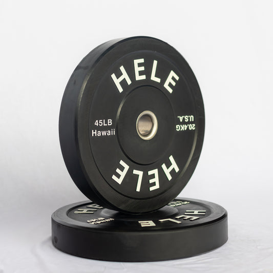 Black Bumper Plates