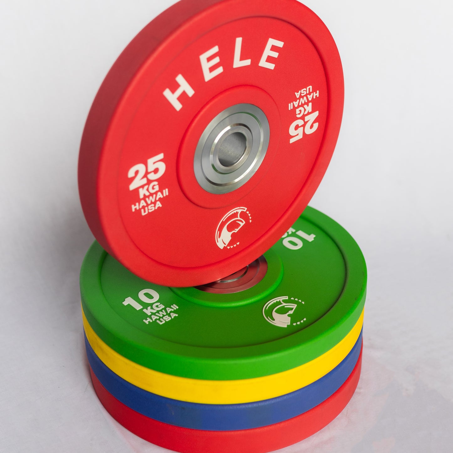 ***CLEARANCE***Bumper Plate Stack - Polyurethane Plates (140kg)