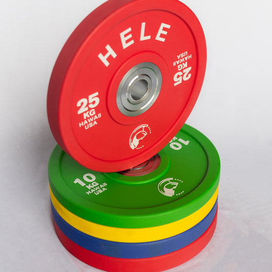 ***CLEARANCE***Bumper Plate Stack - Polyurethane Plates (140kg)