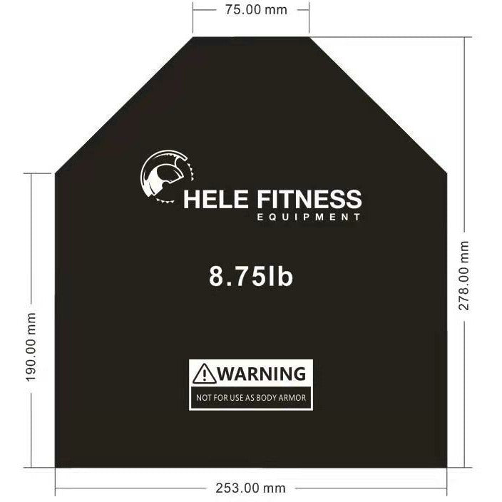 Hele Weight Vest Plates Only