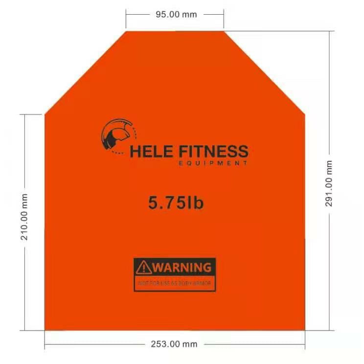 Hele Weight Vest Plates Only