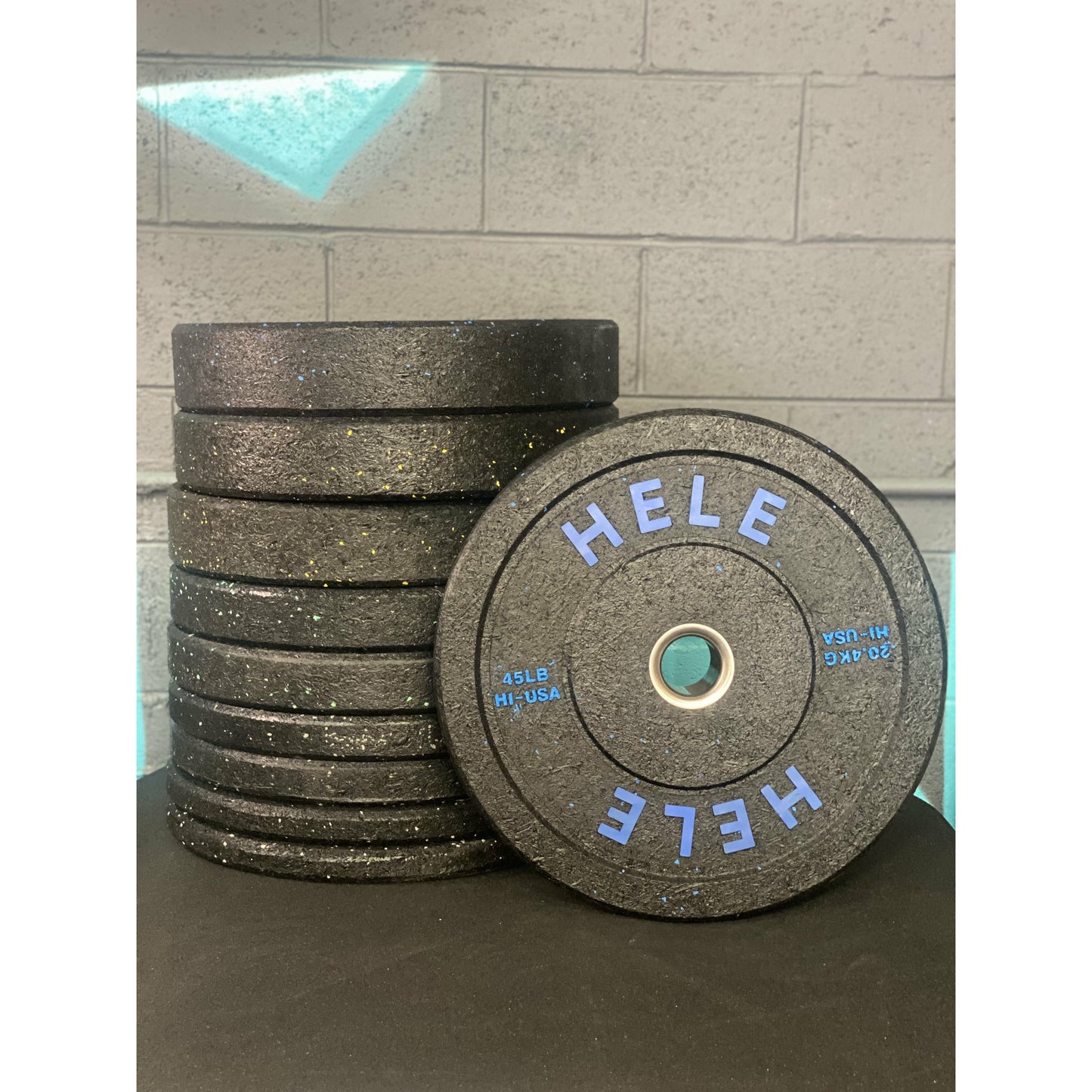 Econ Crumb Bumper Plate Stack- 260lb