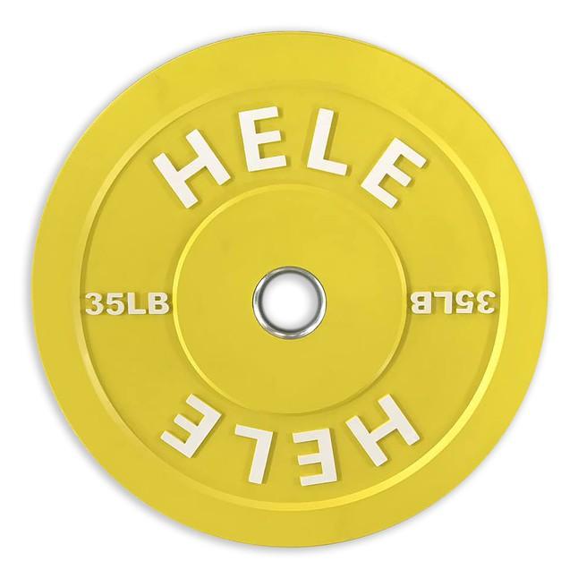 Bumper Plate Stack - Color Plates (370lb)