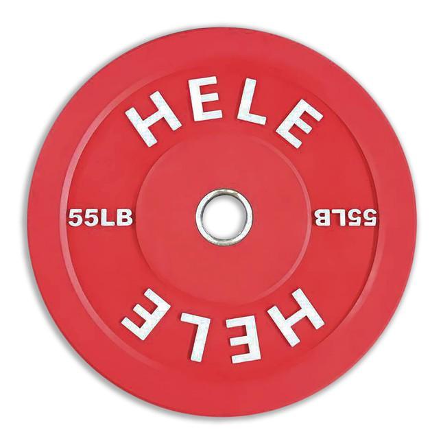 Bumper Plate Stack - Color Plates (370lb)