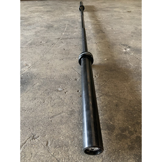 Wahine Black Chrome Barbell with Black Chrome Sleeves, 15kg