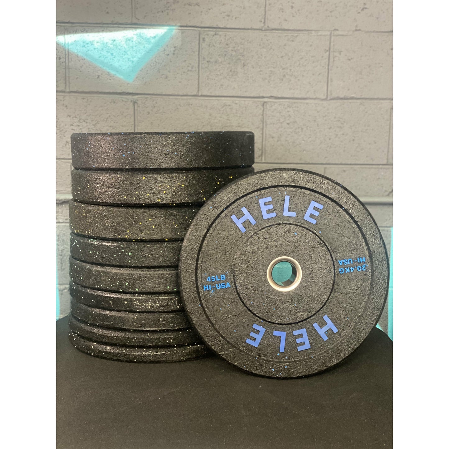 Econ Crumb Bumper Plate Stack- 370lb