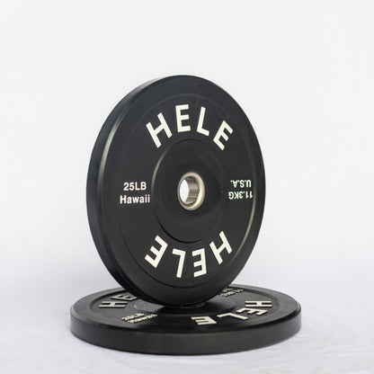 Black Bumper Plates