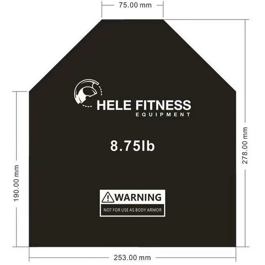 Hele Weight Vest Plates Only