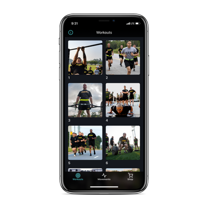 Hele ACFT App - Workouts