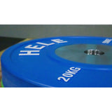 Bumper Plate Stack - Competition Plates (320 lbs)