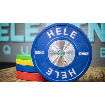 Bumper Plate Stack - Competition Plates (320 lbs)