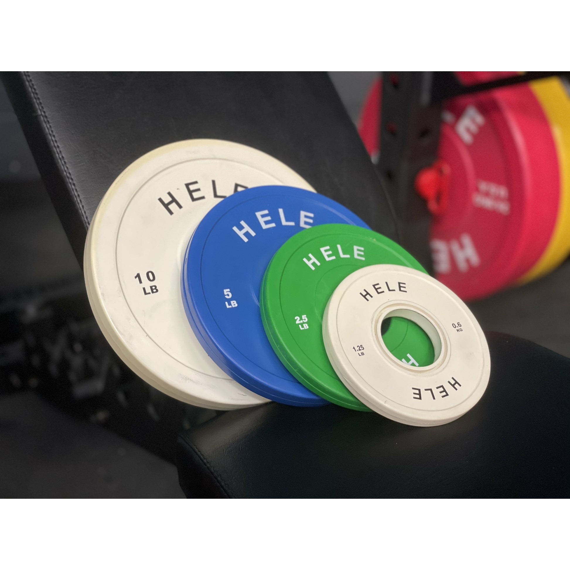 hele fitness change plates (poly-urethane)
