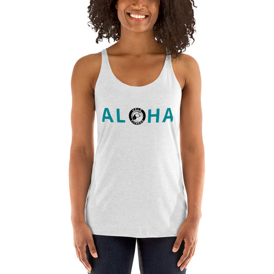 Women's "ALOHA" Racerback Tank